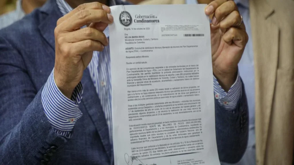 Gobernador Rey y más de 70 alcaldes exigen al MinVivienda la liberación inmediata de $820.000 millones para proyectos hídricos