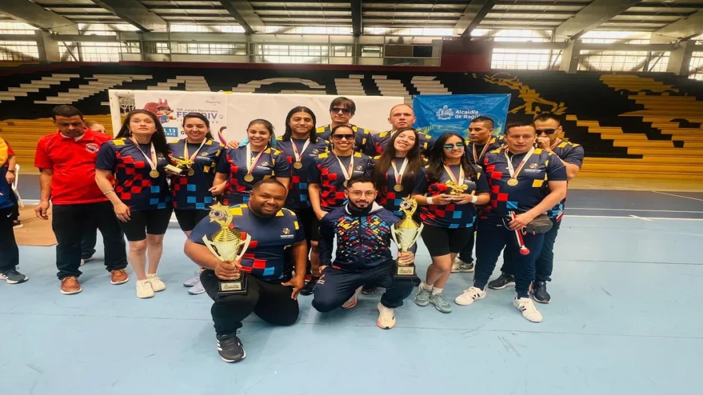 Cundinamarca barre con los títulos de goalball en los Juegos FEDEDIV