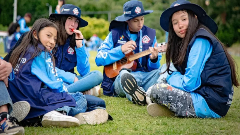 1.200 jóvenes de 44 municipios se reúnen en el parque Neusa para el XXVIII Campamento Juvenil