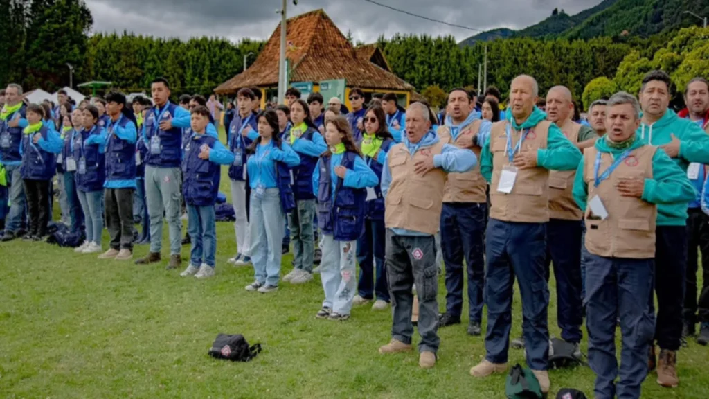 1.200 jóvenes de 44 municipios se reúnen en el parque Neusa para el XXVIII Campamento Juvenil