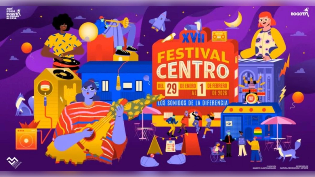 Bogotá: ‘The Latin Brothers’ lideran la oferta cultural del Festival Centro 2026 en la Media Torta